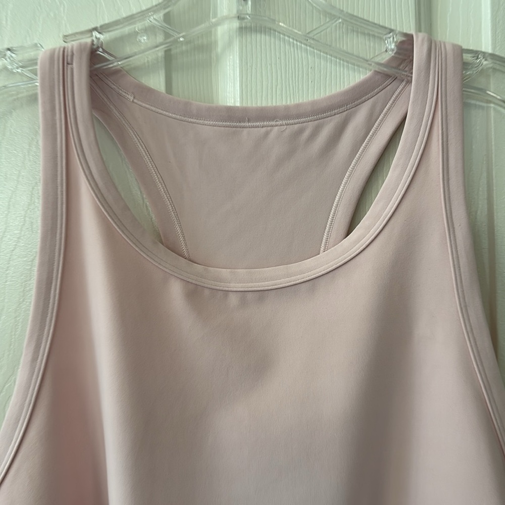 Lululemon Pink Align Waist Length Racer Back Tank Top - Picture 3 of 8